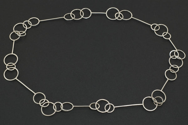 Silver Bubble Wand Necklace
