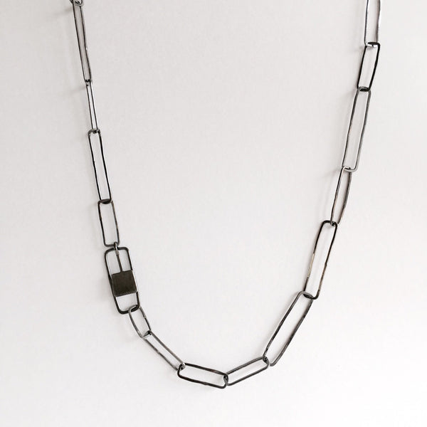 Silver Paperclip Chain