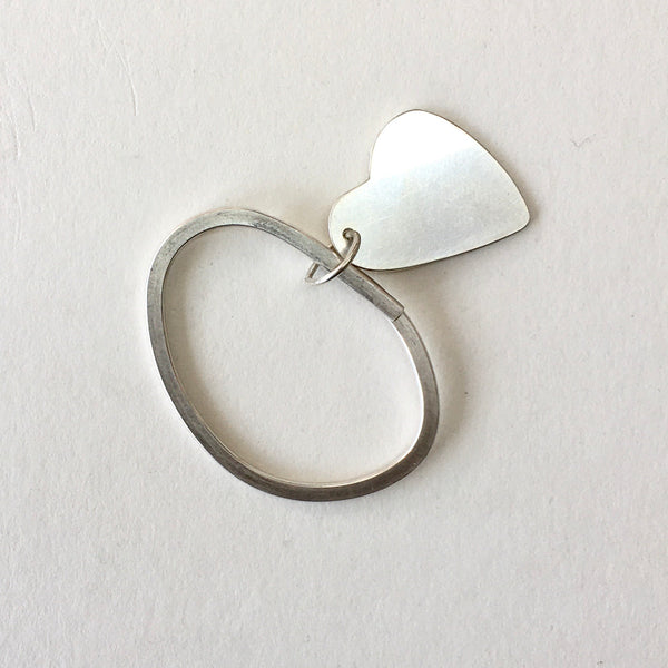 Personalized Heart pendant with up to 3 initials