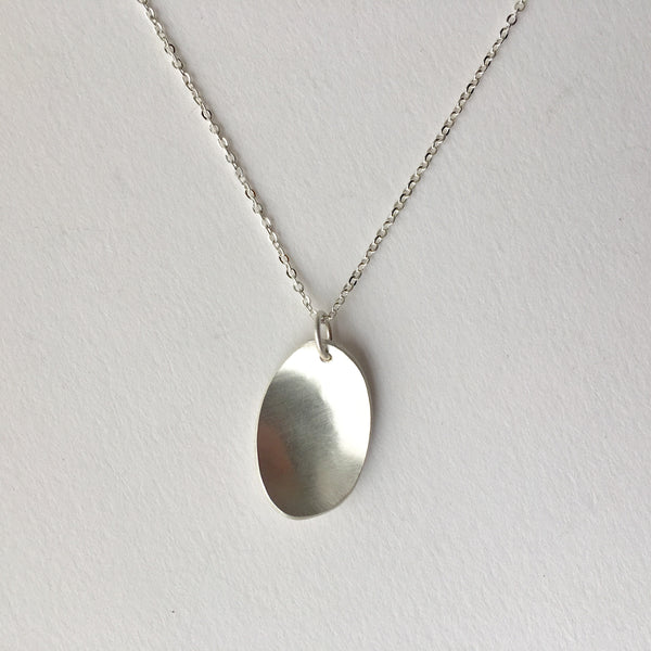 Medium Concave Oval pendant