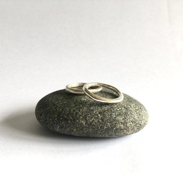 SALE: Size K stacking rings
