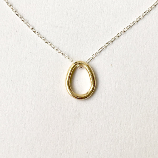 14 ct gold Anika pendant by Michele Wyckoff Smith