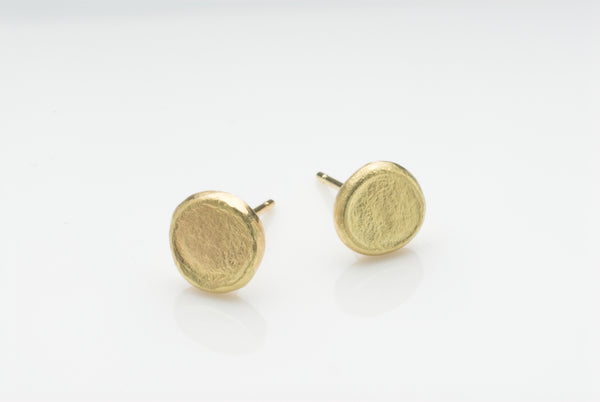18 ct Gold Stud Shen Earrings