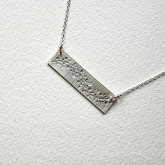 Garland Bar Love Letter Pendant