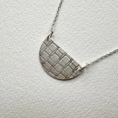 Half moon Love Letter with overlapping squares - 1