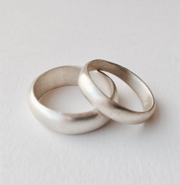 Silver Horatio Wedding Ring