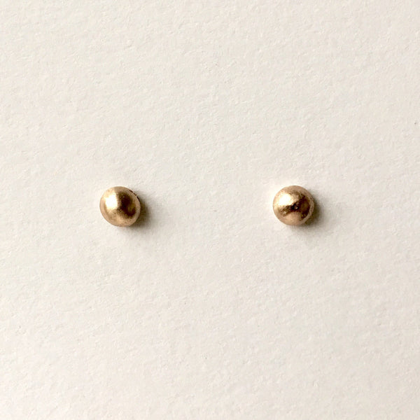 9 ct Gold Ball Stud Earrings