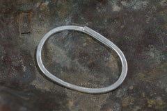 Sterling Silver keychain - Henry Moore Inspired clasp
