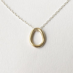 Anika Oval Drop Pendant