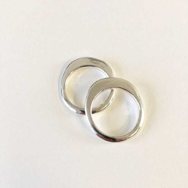 DISCONTINUED: Ovum Ellipse Silver ring