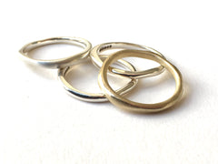 SALE - 9 ct Gold Anika Stacking Ring