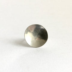 Lunar Circle Statement Ring