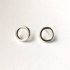 Round Anika Earrings