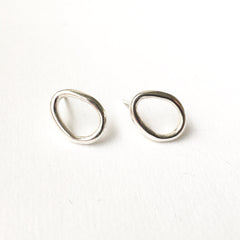 Anika Oval Drop Earrings